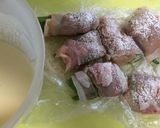 オクラの豚肉巻き★梅風味作り方3写真