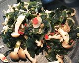 玉ねぎとわかめの梅しょうが炒め作り方2写真