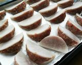 ヘルシオレシピ「大根の肉詰め洋風餃子」作り方2写真