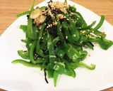 大量消費！さっぱりピーマンの塩昆布和え作り方4写真