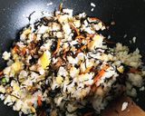 簡単☆栄養満点！ひじきチャーハン作り方4写真
