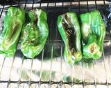 種ごとペロリ！ピーマンの丸焼きチーズのせ作り方2写真