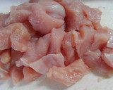 簡単！鶏むね肉 きのこと白滝の煮物作り方5写真