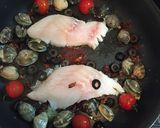 材料入れて待つだけ！簡単アクアパッツァ作り方3写真