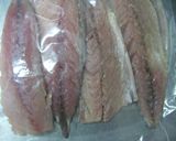 獲れたて新鮮な鯖で、しめさば。作り方6写真
