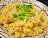 鮭としらすの和風チャーハン☆作り方4写真