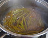 芋の茎とみょうがの煮物♪作り方3写真