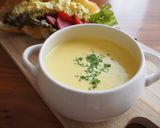 とうもろこしの冷たいスープ・冷製！簡単！作り方5写真