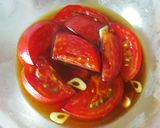 ☆簡単☆ひんやりトマトのポン酢漬け作り方4写真