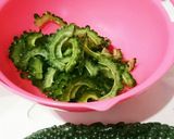 ゴーヤサラダ☆カニ缶とマヨ醤油で苦くない作り方2写真