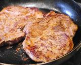 白髪ねぎ添えて♪焼きナスの牛タタキロール作り方1写真