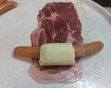 豚肉のウインナー巻き☆チーズがとろ～り♪作り方4写真