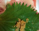豚肉の大葉にんにく味噌フライ作り方3写真