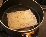 明太子の焼きうどん♪作り方2写真