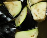 カレイと素揚げ野菜の甘酢餡掛け☆作り方1写真