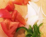 残り物野菜で！簡単ピザトースト♪作り方4写真