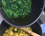 イラン♡ほうれん草いっぱいのチキンカレー作り方5写真