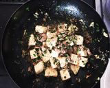 簡単！栄養満点！鯖の水煮缶で作るニラ豆腐作り方4写真