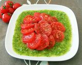 おもてなしの食卓が華やく冷やしトマト作り方5写真
