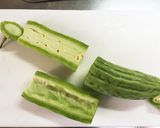 夏にはコレ！ゴーヤと玉ねぎと卵の炒め物作り方2写真