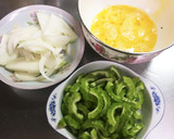 夏にはコレ！ゴーヤと玉ねぎと卵の炒め物作り方7写真