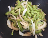 夏にはコレ！ゴーヤと玉ねぎと卵の炒め物作り方14写真