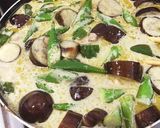夏に食べたいグリーンカレー鍋作り方3写真