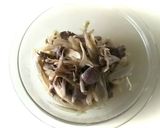 砂肝と舞茸とごぼうの和風マリネ作り方2写真