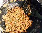 夏こそピリ辛!肉味噌冷やしうどん+〆ご飯作り方4写真