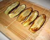 焼き茄子とイワシの太巻き寿司作り方4写真
