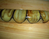 焼き茄子とイワシの太巻き寿司作り方5写真