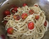 トマトとバジルの冷製パスタ作り方4写真