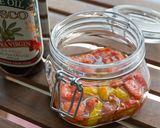 ドライトマトのシンプルパスタ作り方1写真