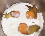 休日のブランチに♡シュリンプ＊オムレツ作り方2写真