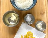 まんまるおひさまコーンおにぎり作り方1写真