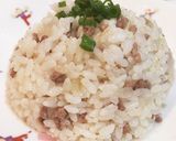 挽肉と玉ねぎで簡単チャーハン作り方4写真