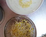豆モヤシ♪節約☆味噌ラーメン風スープ作り方1写真