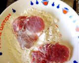 豚ヒレ肉のチーズピカタ☆トマトソース添え作り方7写真