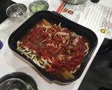 マルチグリルでトマトクリームパスタ作り方2写真