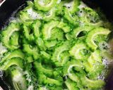 冷やしゴーヤの減塩あえ♪風味をきかせて…作り方1写真