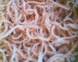中華　くらげ　前菜 (塩クラゲ　戻す）作り方2写真