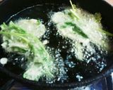 モロヘイヤ天ぷら　おつまみ　弁当　素麺に作り方5写真