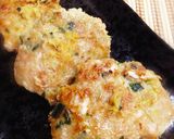 餃子あんが残ったら♪簡単大葉de包み焼き作り方4写真