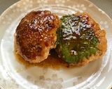 餃子あんが残ったら♪簡単大葉de包み焼き作り方5写真