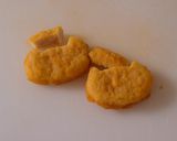 【キャラ弁】ナゲットのネコちゃん弁当作り方2写真