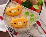 【キャラ弁】ナゲットのネコちゃん弁当作り方5写真