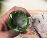ピーマンのすり身詰め焼き作り方3写真