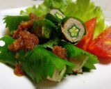 ◆シャキシャキ旨い！オクラの梅風味肉巻き作り方6写真