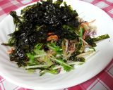 和野菜と塩昆布と韓国海苔のサラダ作り方3写真
