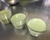 抹茶のパンナコッタ作り方10写真